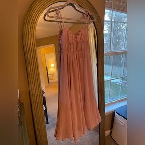 NWT mauve dress with bows